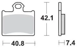 Moto-Master Remblokken Nitro Off-Road Sinter 096721