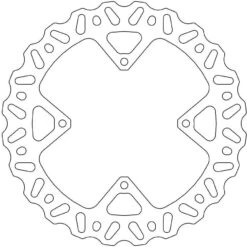 Moto-Master Remschijf 110372 Nitro Fixed 218