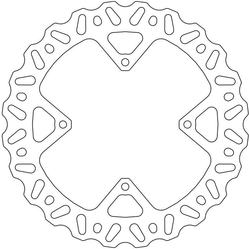 Moto-Master Remschijf 110372 Nitro Fixed 218