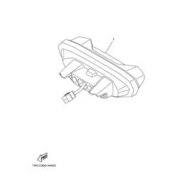 Yamaha Taillight Assy 1RC847000000
