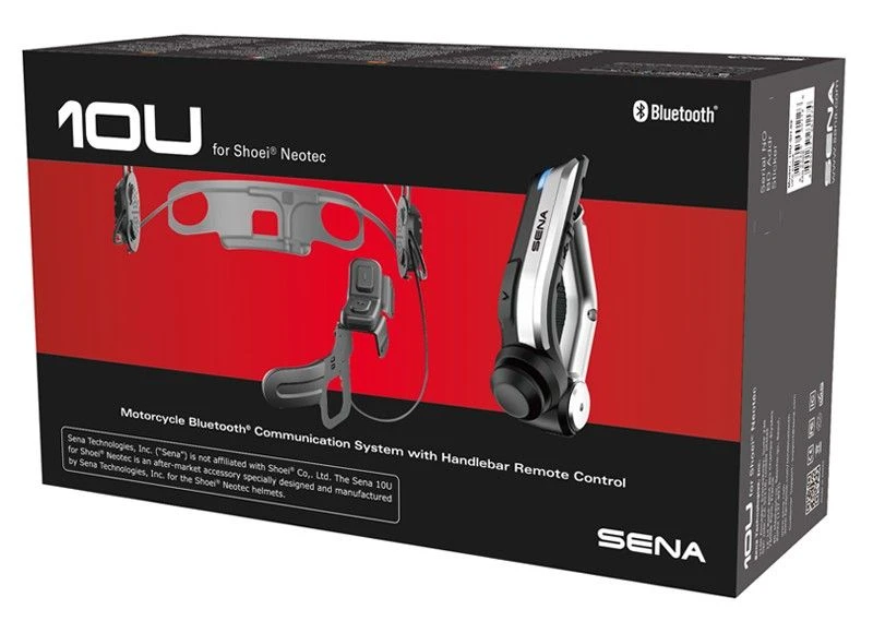 Sena 10U Bluetooth Headset Shoei Neotec