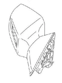 Suzuki Spiegel Rechts 56500-10G00-YV4