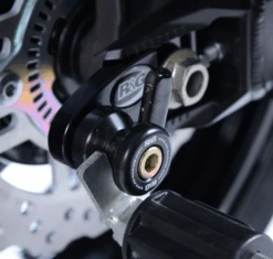 R&G CR0058BK Cotton Reels Bobbins Offset Zwart Kawasaki Z900 17-