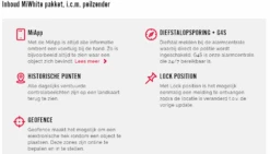 Mi01 GPS Tracker + Inbouw & Certificaat Motorfiets