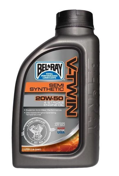 Belray Olie V-Twin 20W-50 Semi Syntheet 1L