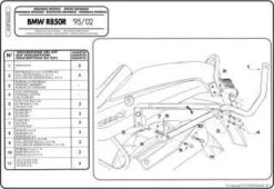 GIVI 635F Topkofferrek BMW R 850/1100 R (95-02)