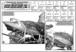 GIVI PL535 Zijkofferrek Suzuki GSF650