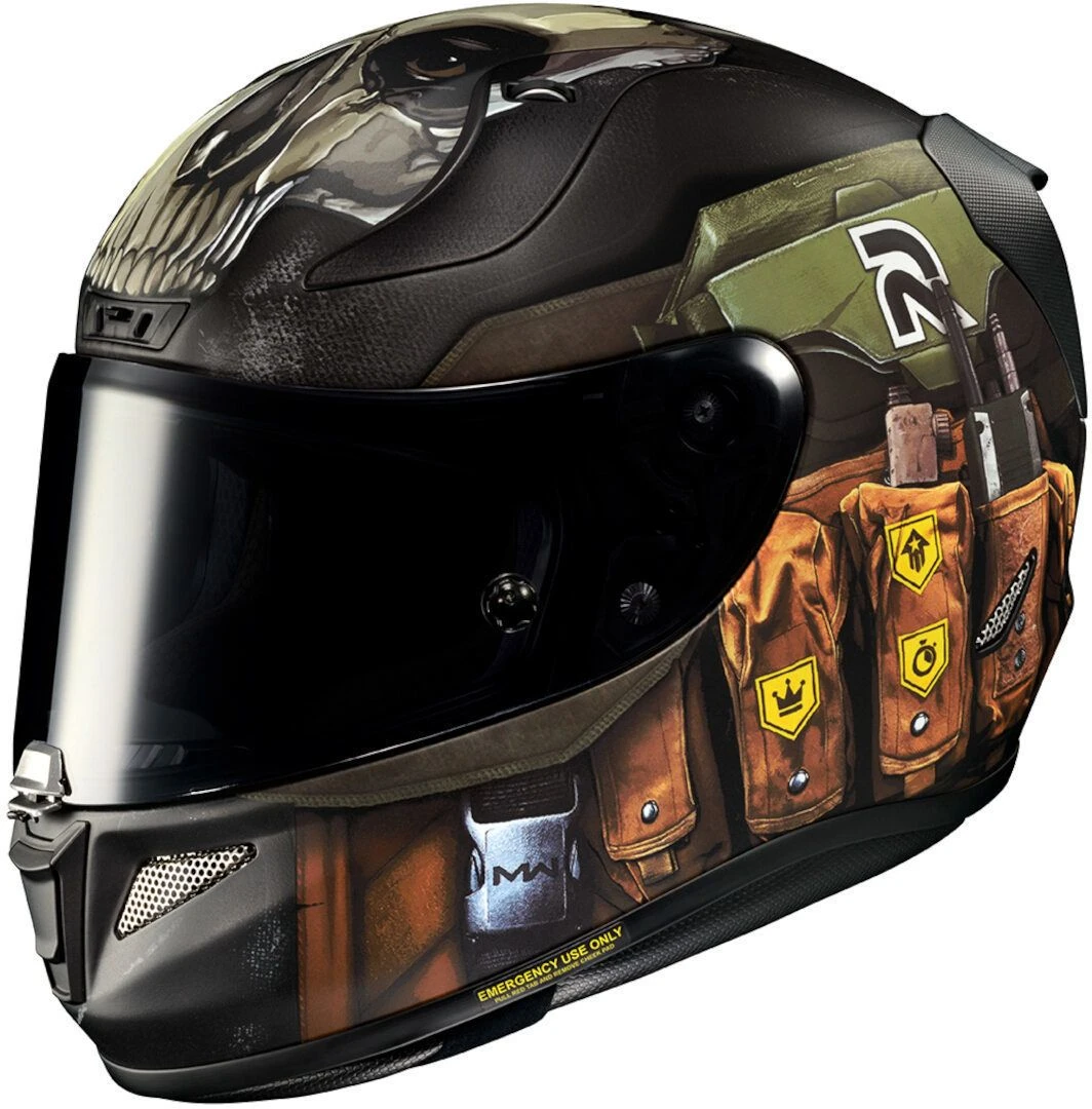HJC RPHA 11 Ghost Call Of Duty Motorhelm - Afbeelding 3