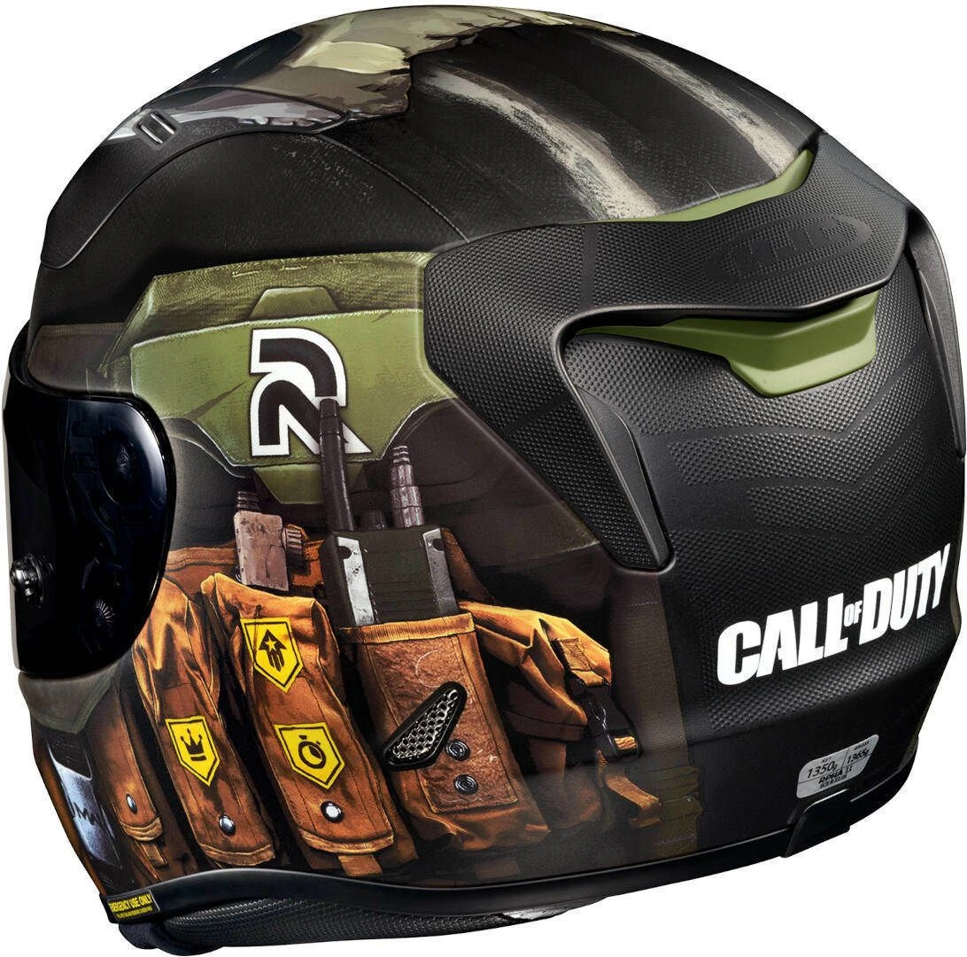 HJC RPHA 11 Ghost Call Of Duty Motorhelm - Afbeelding 4